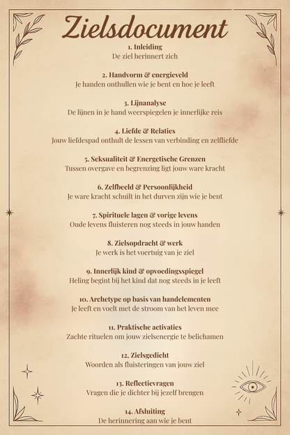 + Zielsreading | 1 persoon +
